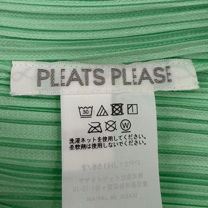 Excellent PLEATS PLEASE one piece Mint green polyester Women 2 PP51JH156
