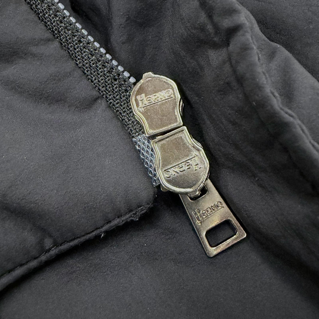 Great Herno down coat LEGEND black Nylon mens 50 PI008ULE