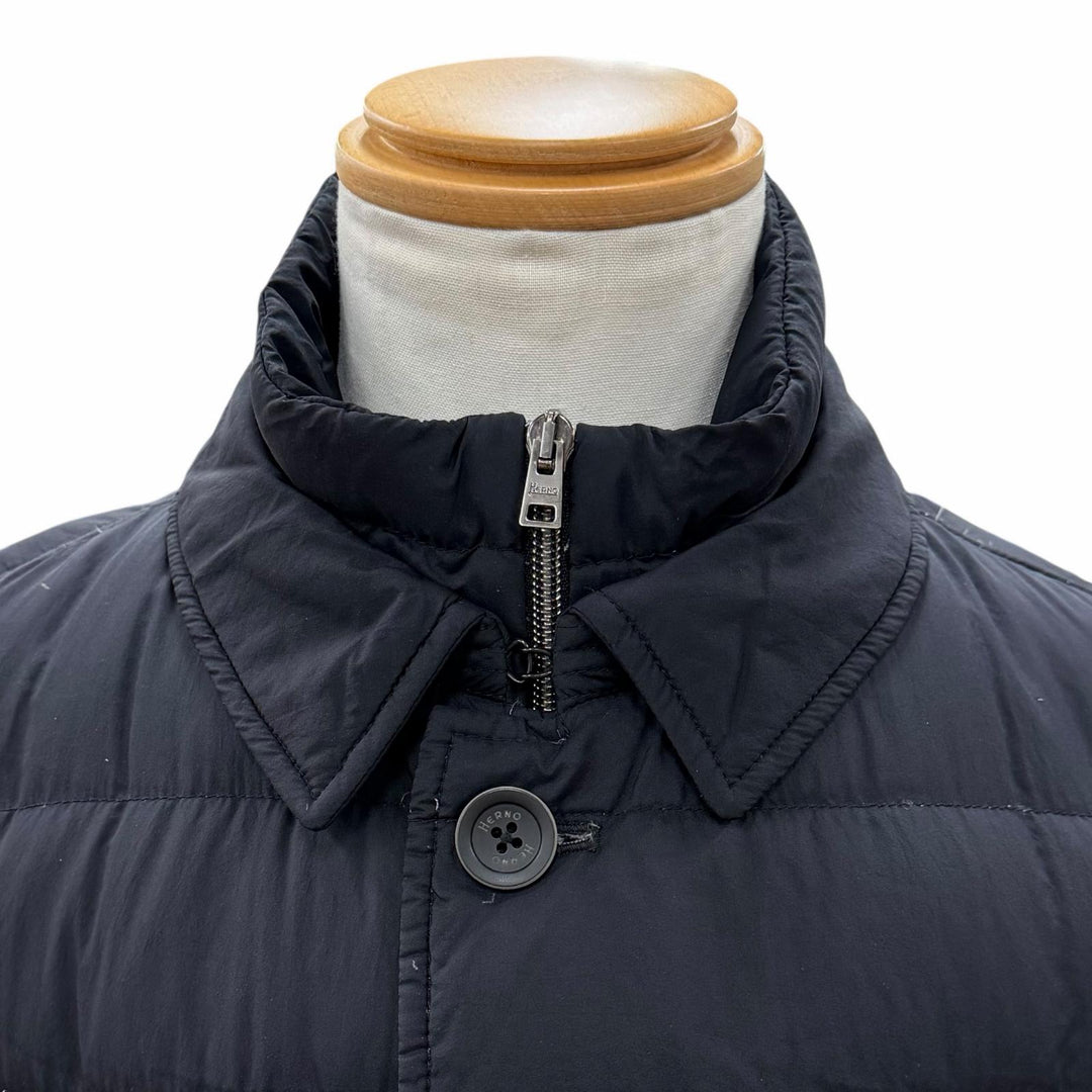 Great Herno down coat LEGEND black Nylon mens 50 PI008ULE