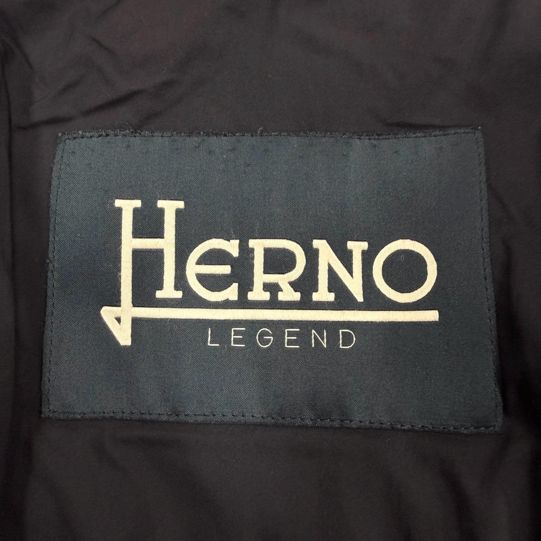 Great Herno down coat LEGEND black Nylon mens 50 PI008ULE
