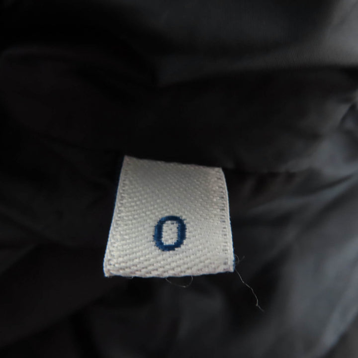 Great MONCLER down coat AUBIGNY Logo patch and hood black polyester Women 0