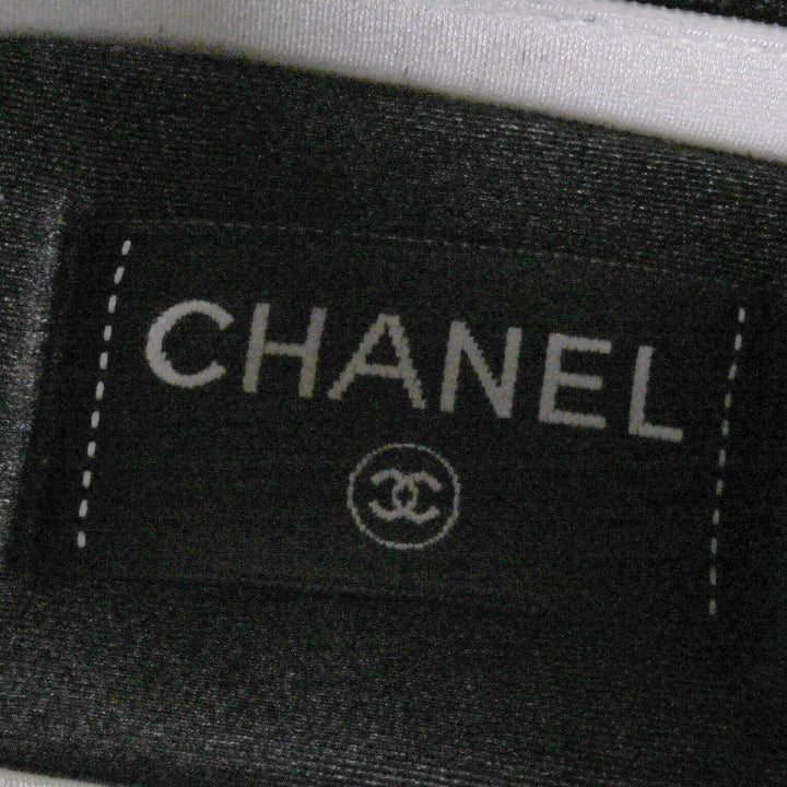 Great CHANEL Low cut sneakers COCO Mark Ivory leather mens 42 G45213