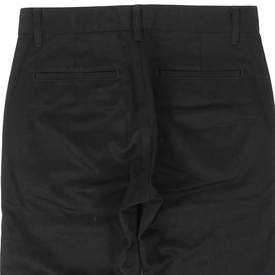 Discounted Great CELINE Pants Logo Button Long black cotton mens 29