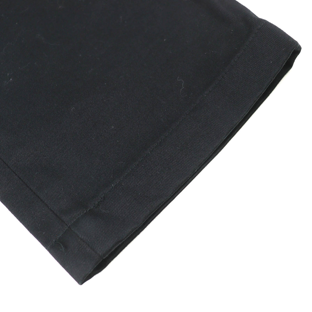 Discounted Great CELINE Pants Logo Button Long black cotton mens 29