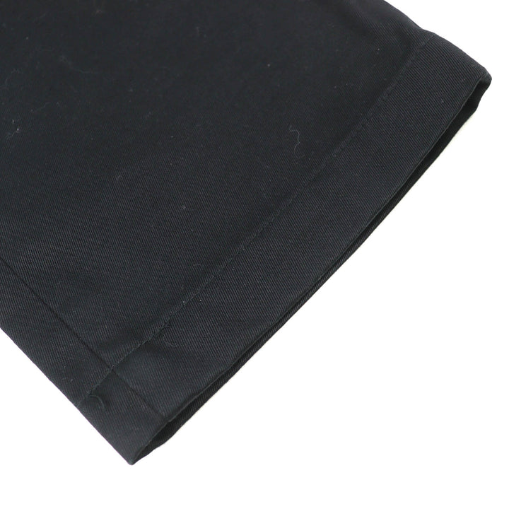 Discounted Great CELINE Pants Logo Button Long black cotton mens 29