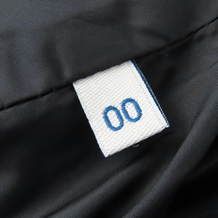 Great MONCLER down coat GARBET Logo button, hooded zip-up jacket black Women 00