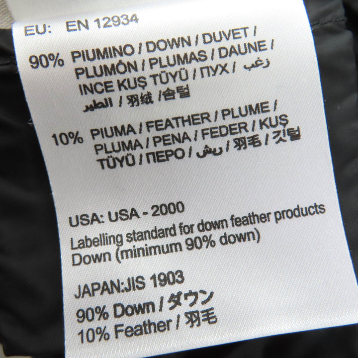Great MONCLER down coat GARBET Logo button, hooded zip-up jacket black Women 00