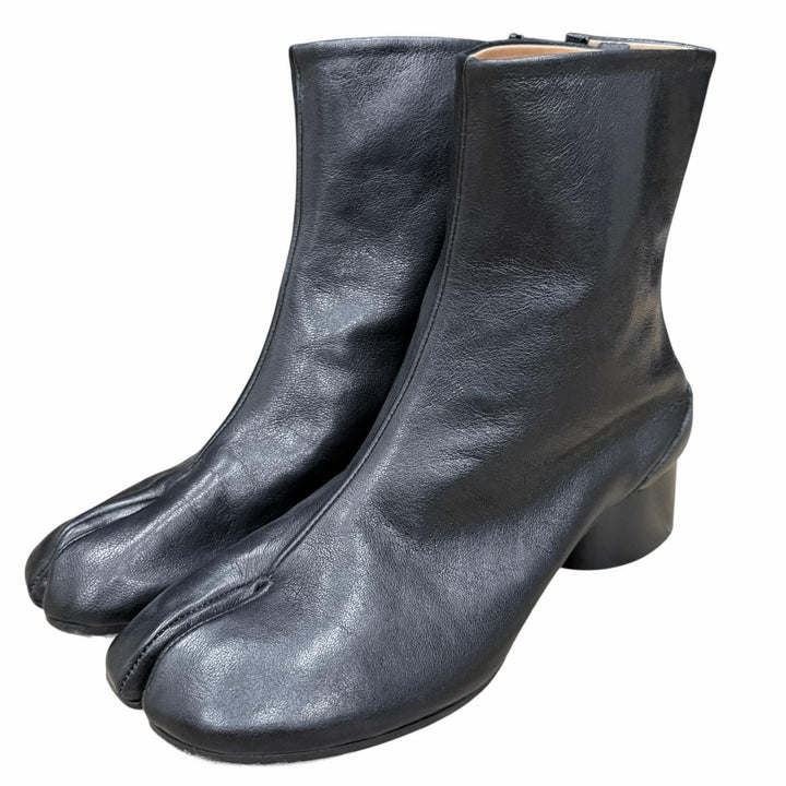 Great Maison Margiela 22 short boots TABI Tabi Boots black leather 38 S58WU0273