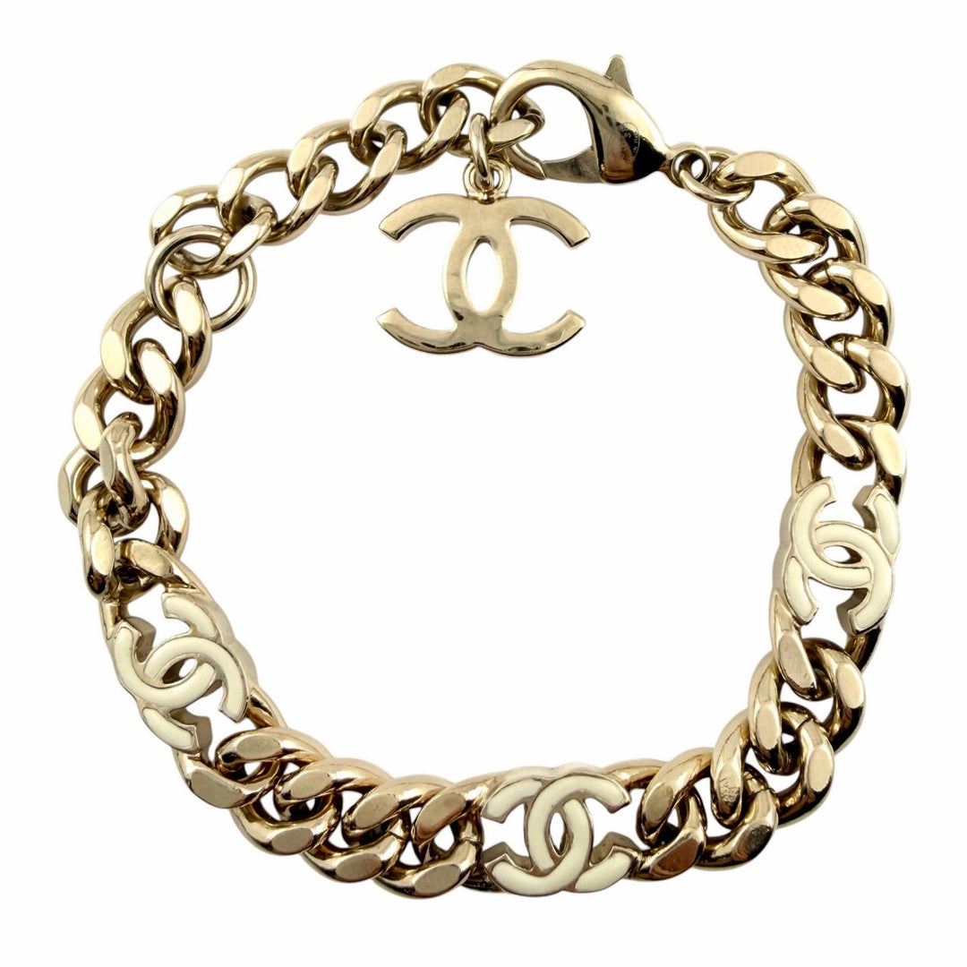 Great CHANEL bracelet gold Women B22S AB8299