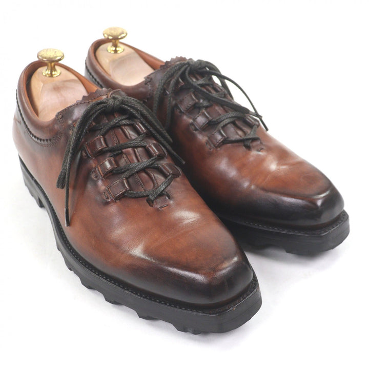 Very Good Berluti Dress shoes Olga Era New Ultima Brown Patine leather mens 7