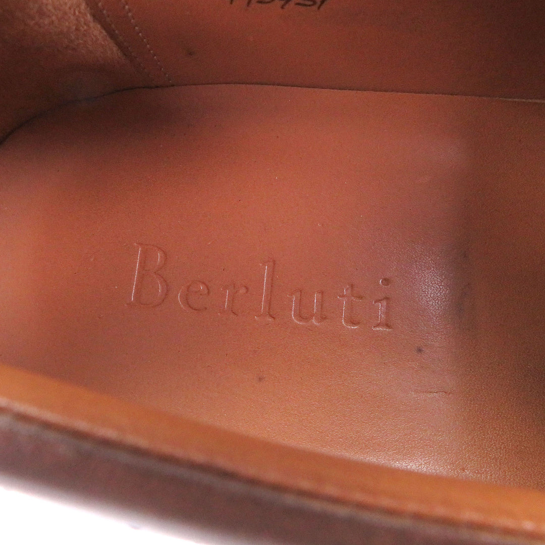 Very Good Berluti Dress shoes Olga Era New Ultima Brown Patine leather mens 7