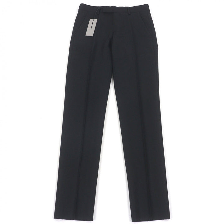Pristine DIOR slacks Center press black wool mens 46 013C120A4441