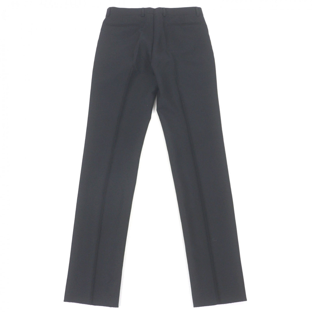 Pristine DIOR slacks Center press black wool mens 46 013C120A4441