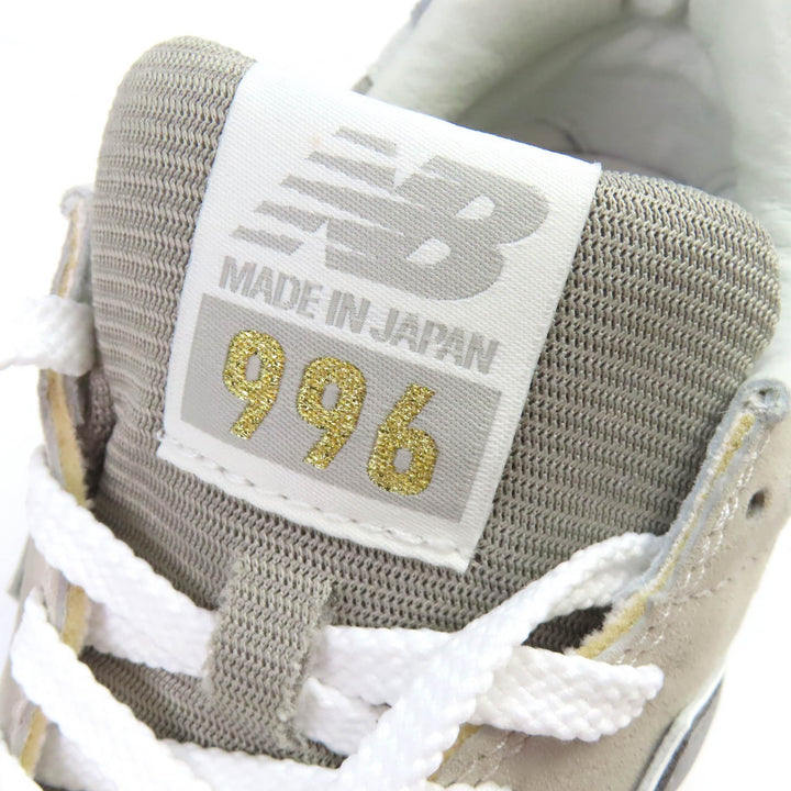 Pristine NEW BALANCE sneakers M996JP Handmade gray mens 26.5