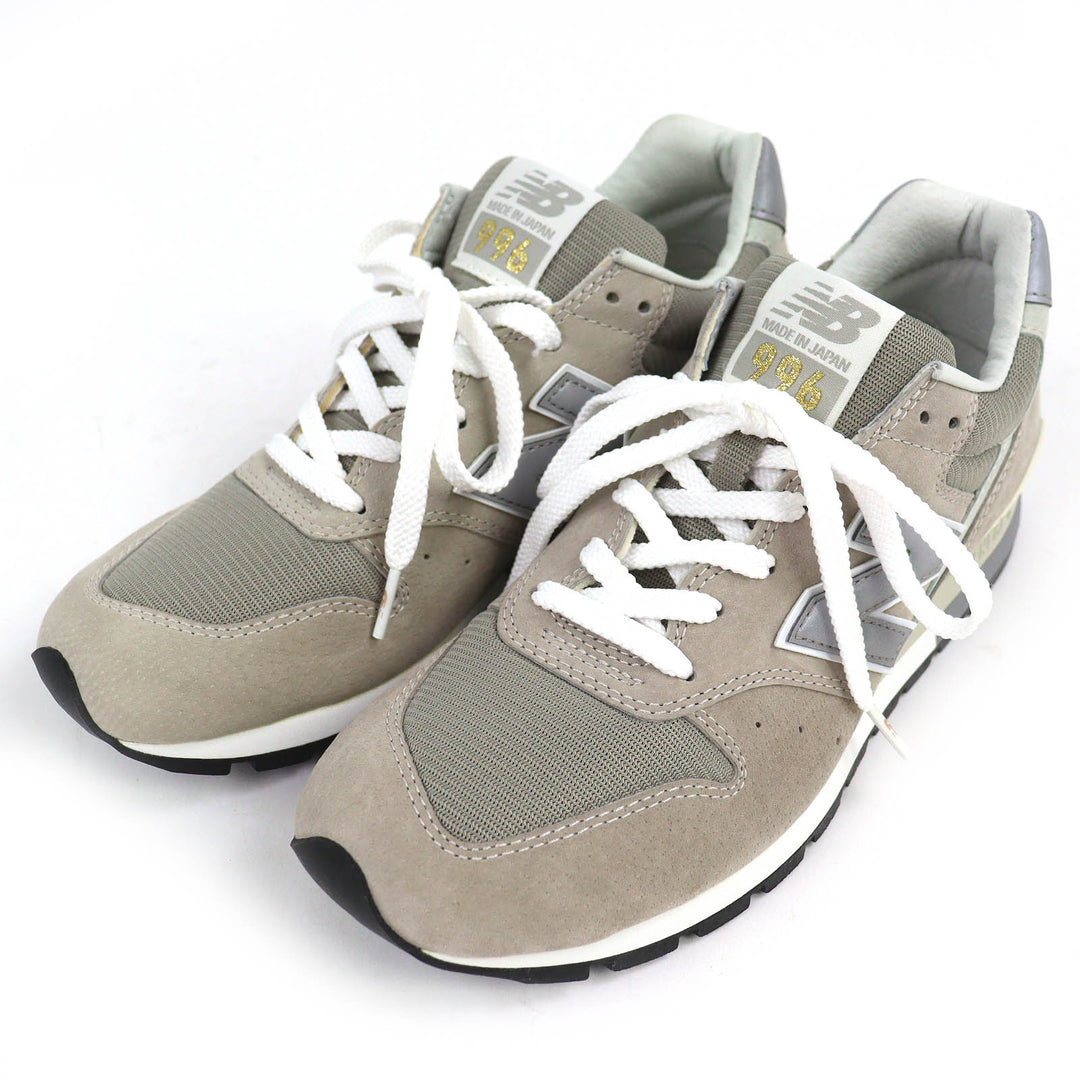 Pristine NEW BALANCE sneakers M996JP Handmade gray mens 26.5