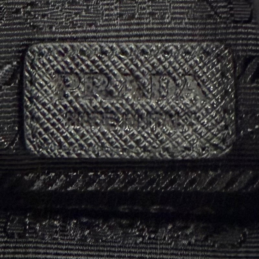 Excellent PRADA Shoulder Bag black Nylon mens 2ZH155