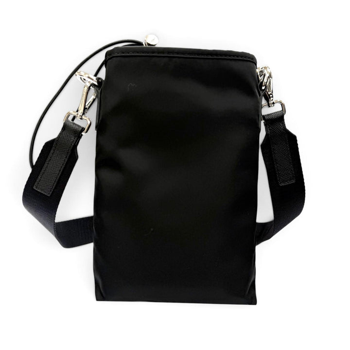 Excellent PRADA Shoulder Bag black Nylon mens 2ZH155
