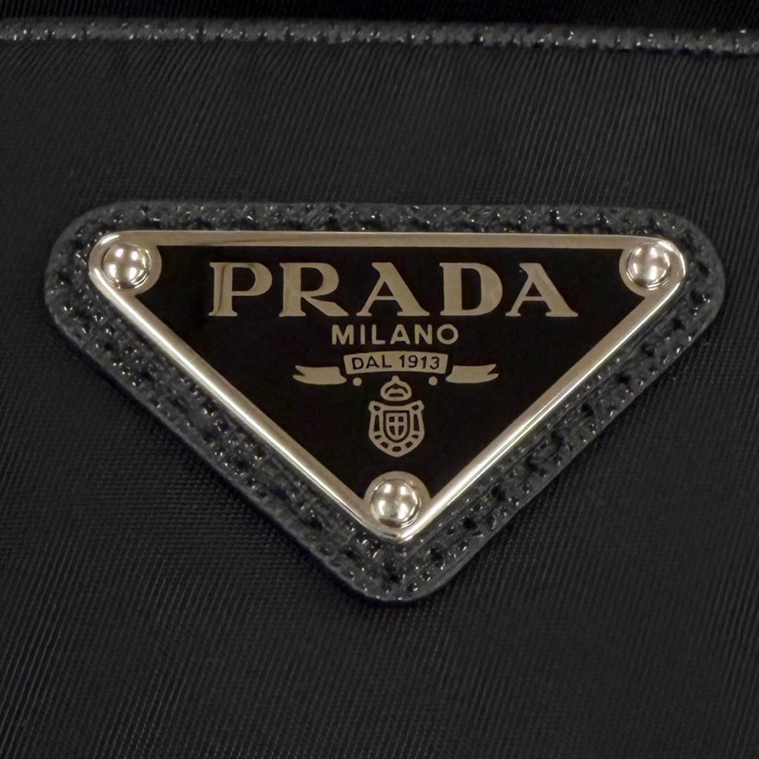 Excellent PRADA Shoulder Bag black Nylon mens 2ZH155
