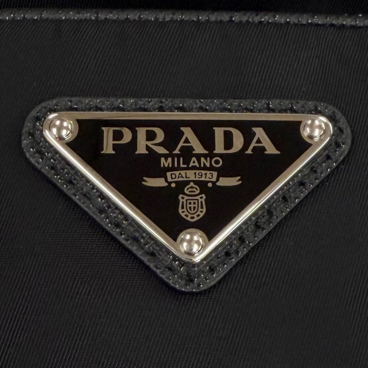 Excellent PRADA Shoulder Bag black Nylon mens 2ZH155