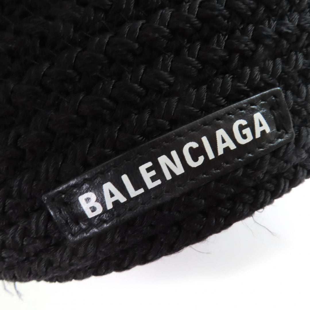 Very Good BALENCIAGA Shoulder Bag Ibiza Small 2WAY handbag black leather 695612