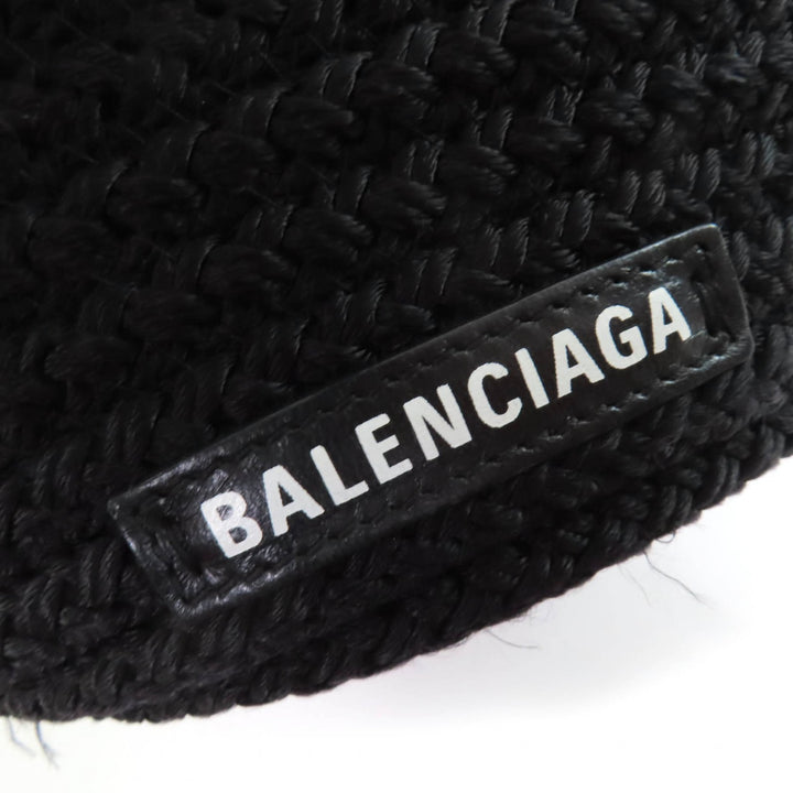 Very Good BALENCIAGA Shoulder Bag Ibiza Small 2WAY handbag black leather 695612