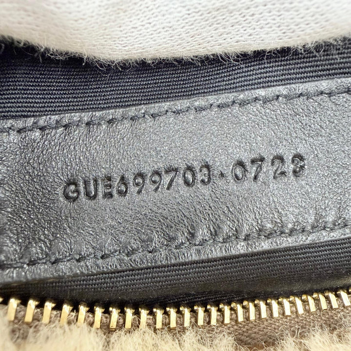 Pristine SAINT LAURENT PARIS Handbag Sado YSL Chain Shoulder Tube Bag 699703