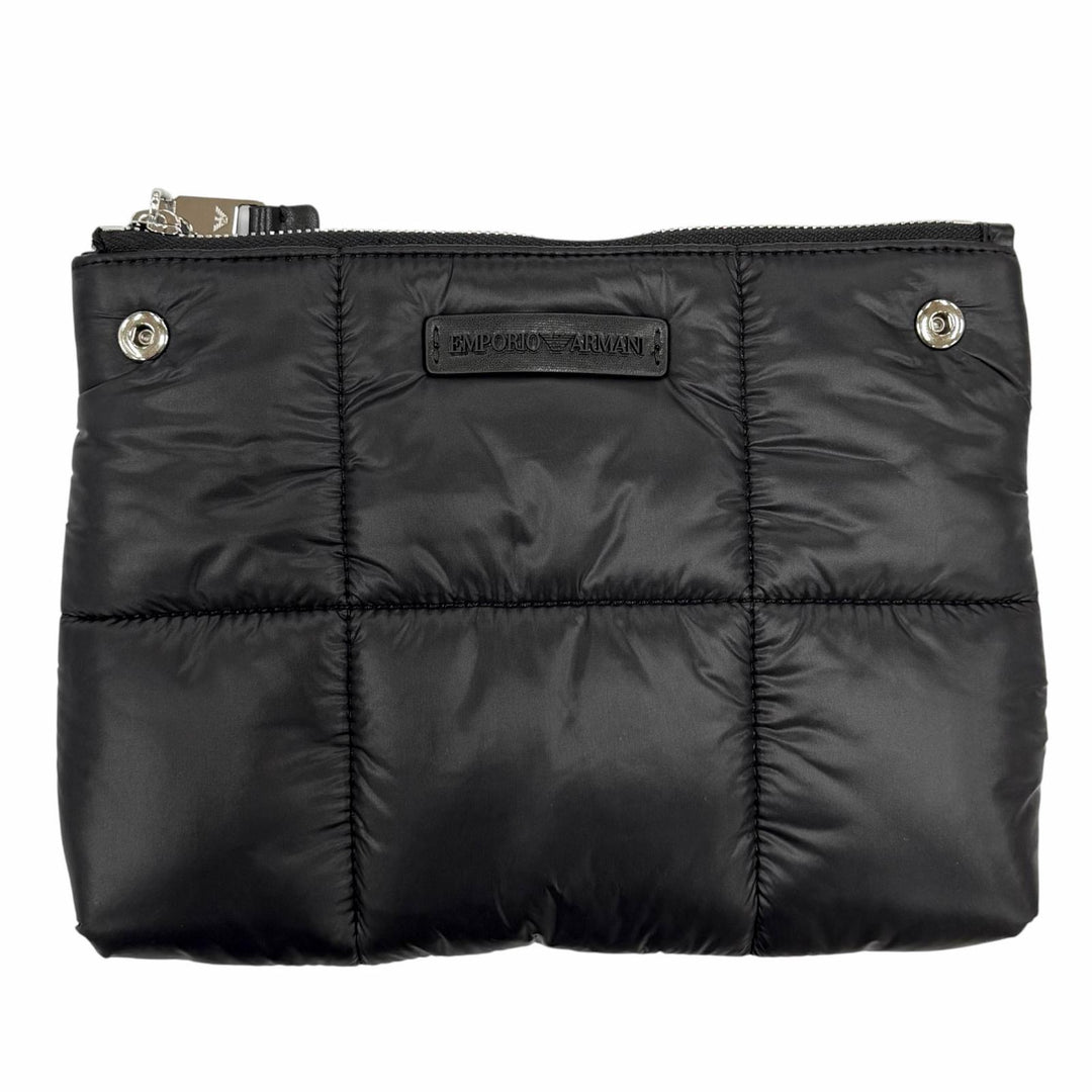 Excellent EMPORIO ARMANI Shoulder Bag black leather Women