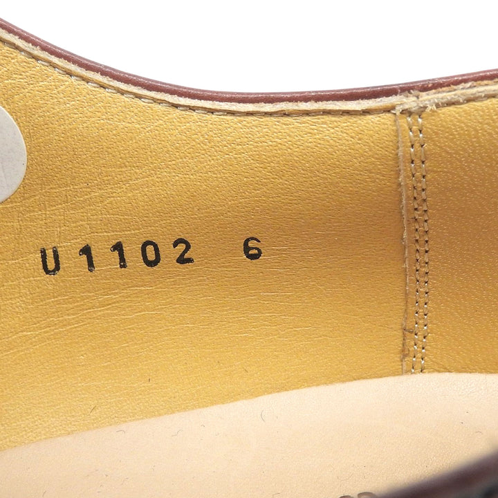 Excellent UNION IMPERIAL Leather shoes Brown leather mens 6