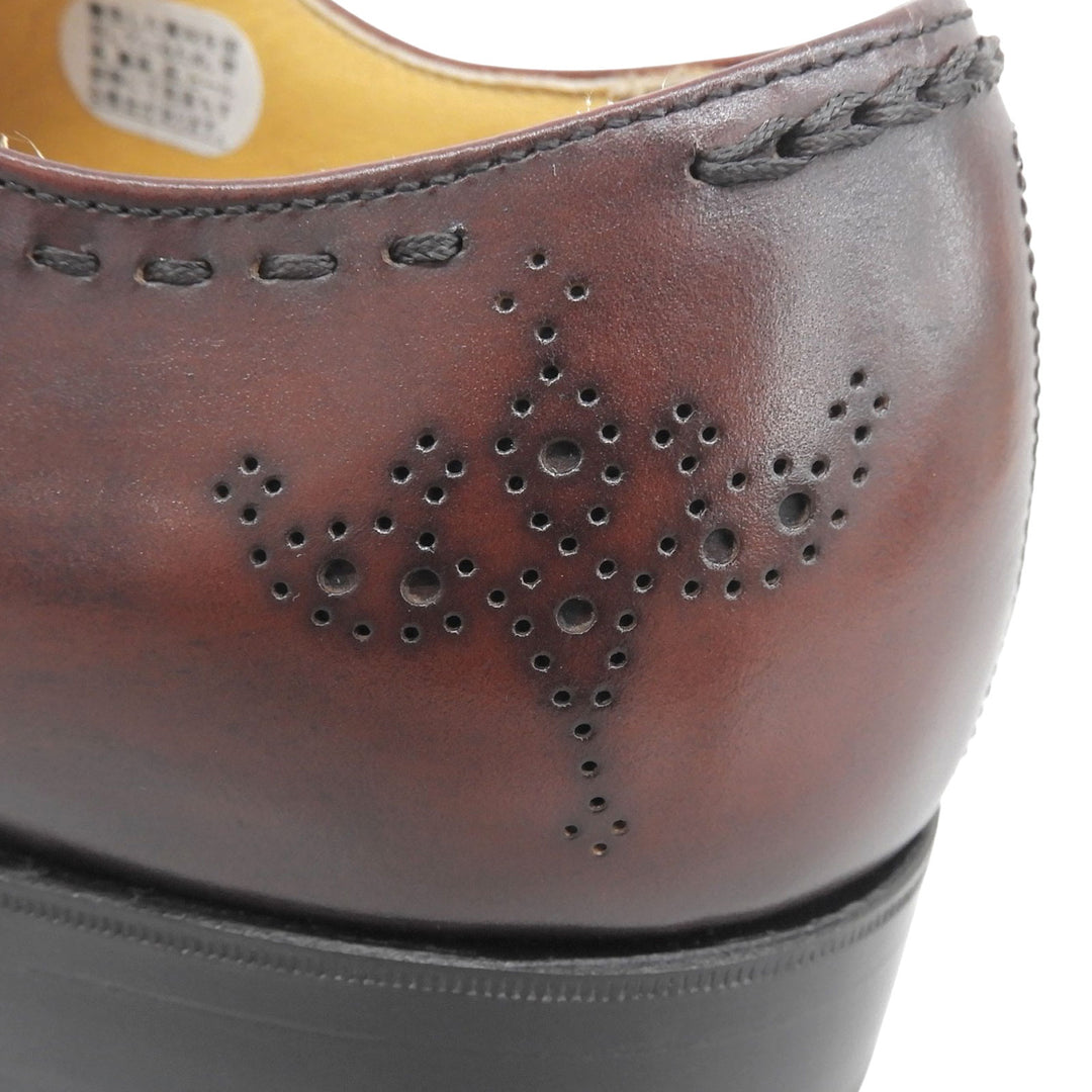 Excellent UNION IMPERIAL Leather shoes Brown leather mens 6