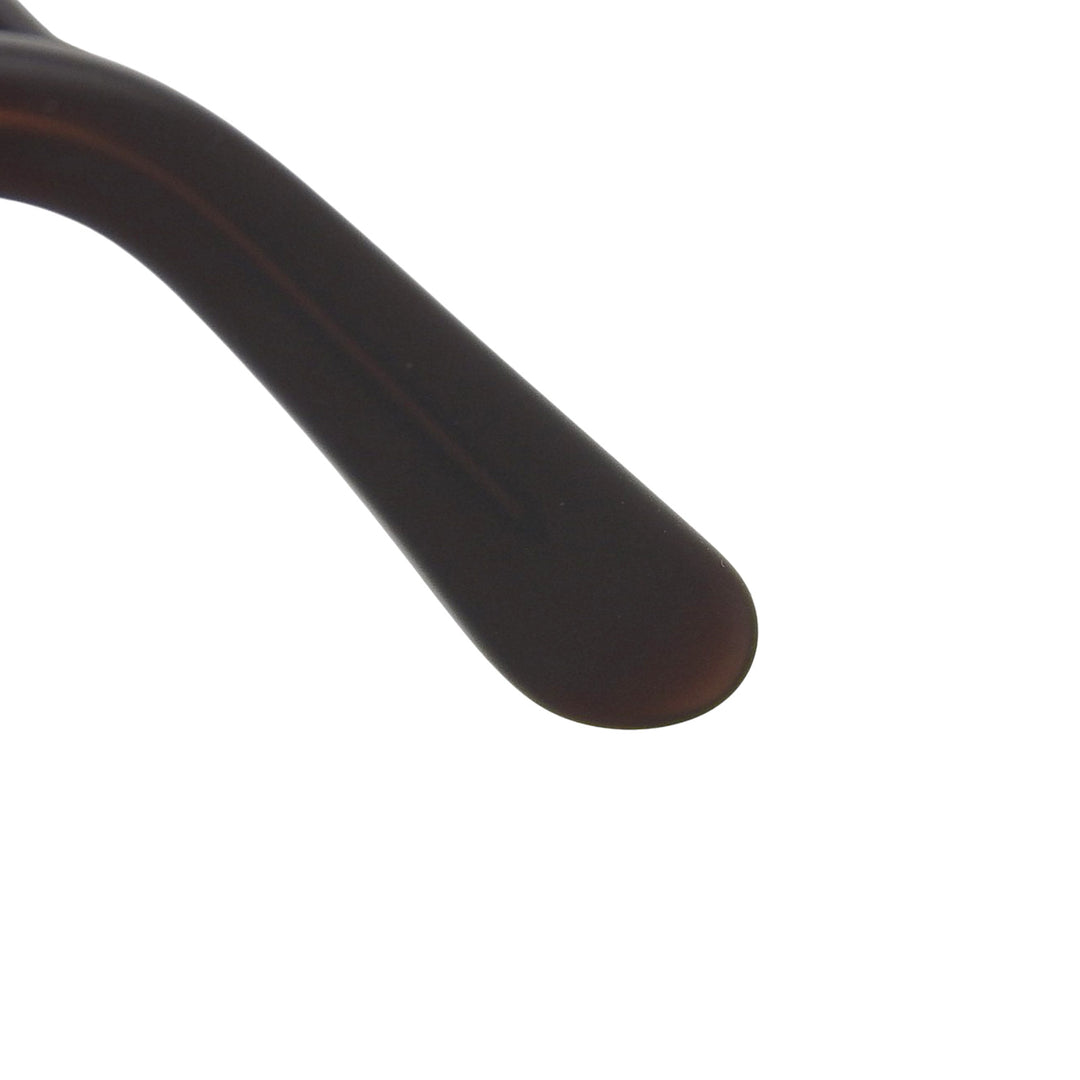 Excellent 白山眼鏡 Glasses THOM tea dark Wellington Matte Frame Brown mens