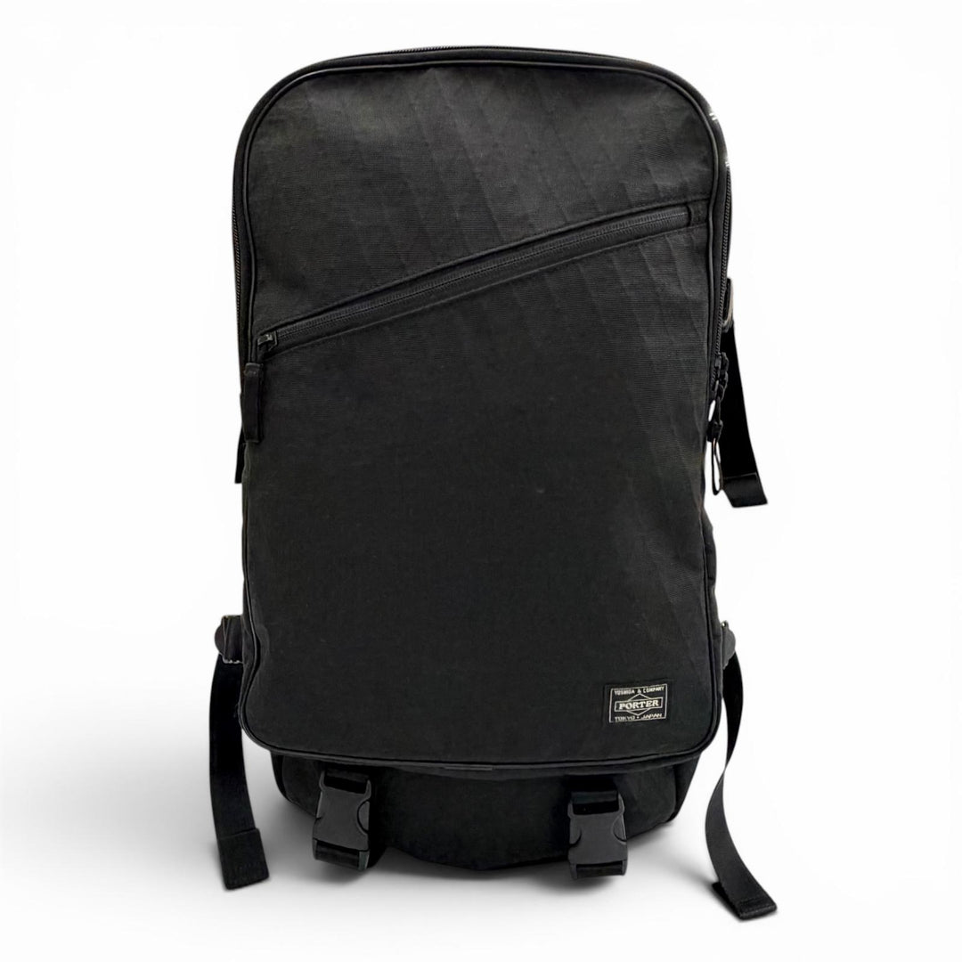 Great PORTER Backpack Daypack HYBRID DAYPACK black Nylon mens 737-17806