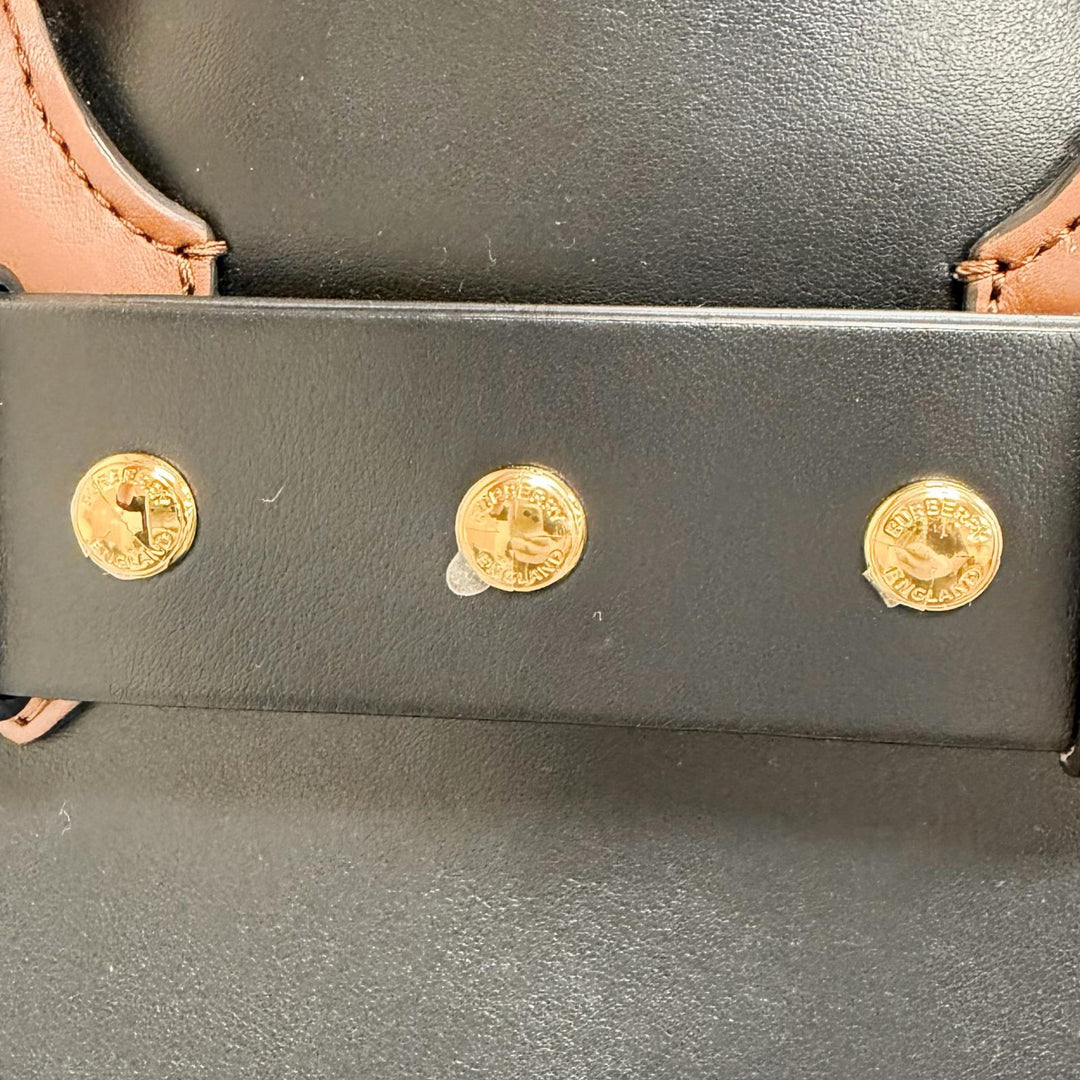 Great BURBERRY Belt bag, small (SM) 2-Way Leather Tote Bag/Shoulder Bag 8021279