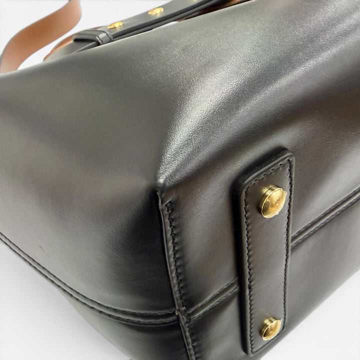 Great BURBERRY Belt bag, small (SM) 2-Way Leather Tote Bag/Shoulder Bag 8021279