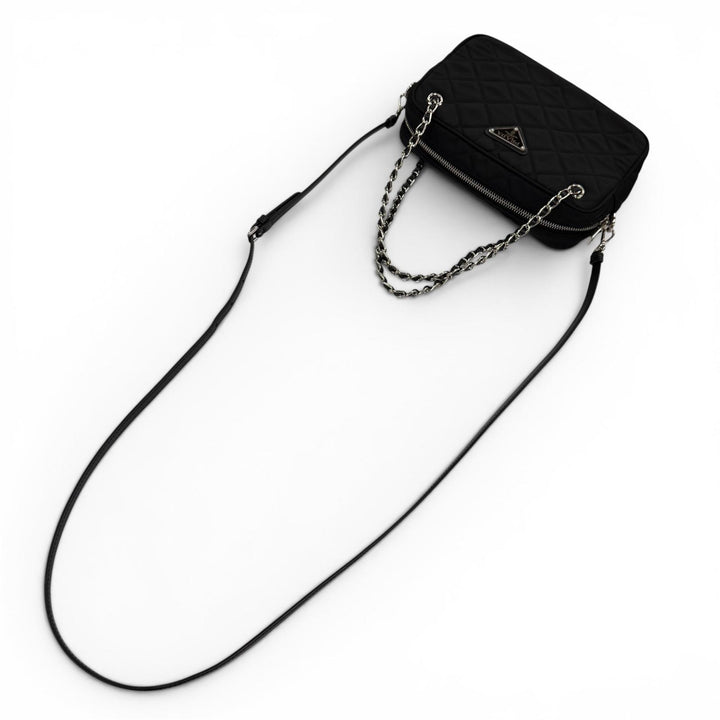 Excellent PRADA Shoulder Bag test input Triangle logo 2-way handbag 1BH910