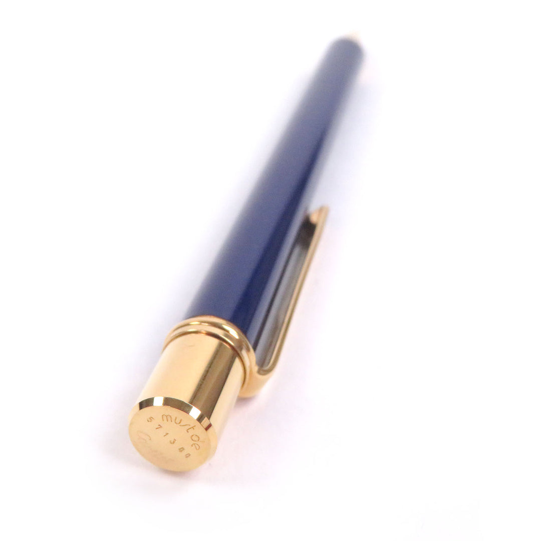 Excellent Cartier Ballpoint pen Must de Cartier Twist type blue