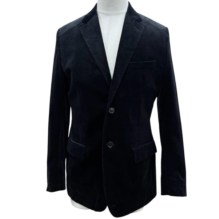 Excellent DIOR tailored jacket black cotton mens 48 923C216A4542