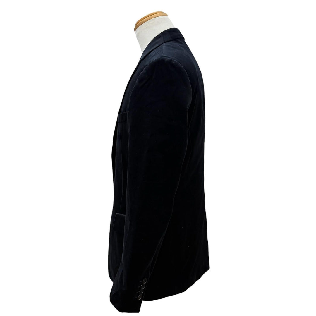 Excellent DIOR tailored jacket black cotton mens 48 923C216A4542