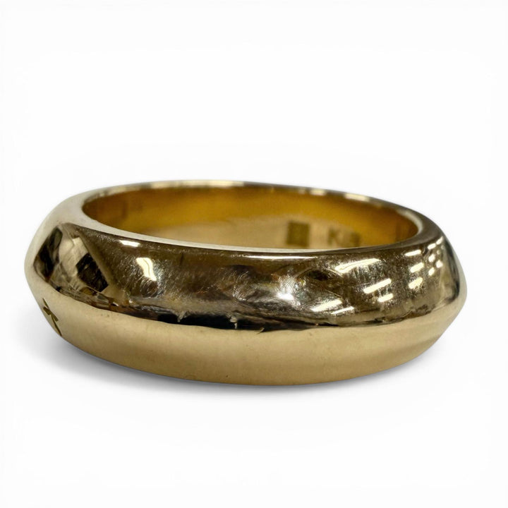 Excellent LION HEART Ring gold 18K mens