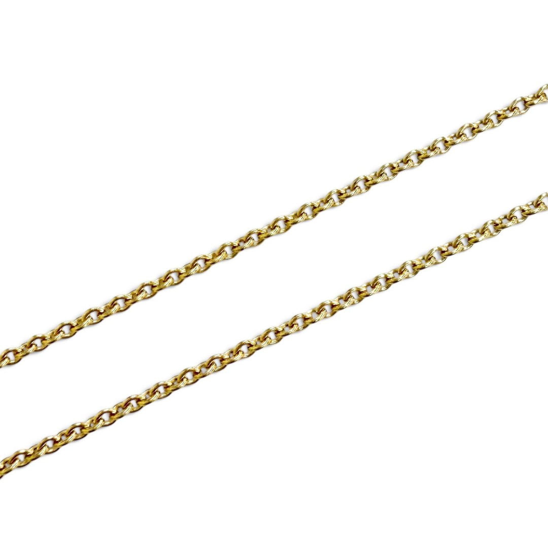 Excellent TIFFANY&Co. Necklace Triple Heart Necklace 750(YG) K18(YG) Yellow Gold