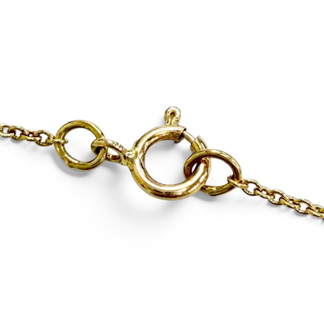 Excellent TIFFANY&Co. Necklace Triple Heart Necklace 750(YG) K18(YG) Yellow Gold