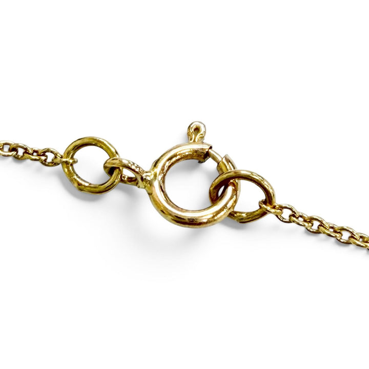 Excellent TIFFANY&Co. Necklace Triple Heart Necklace 750(YG) K18(YG) Yellow Gold