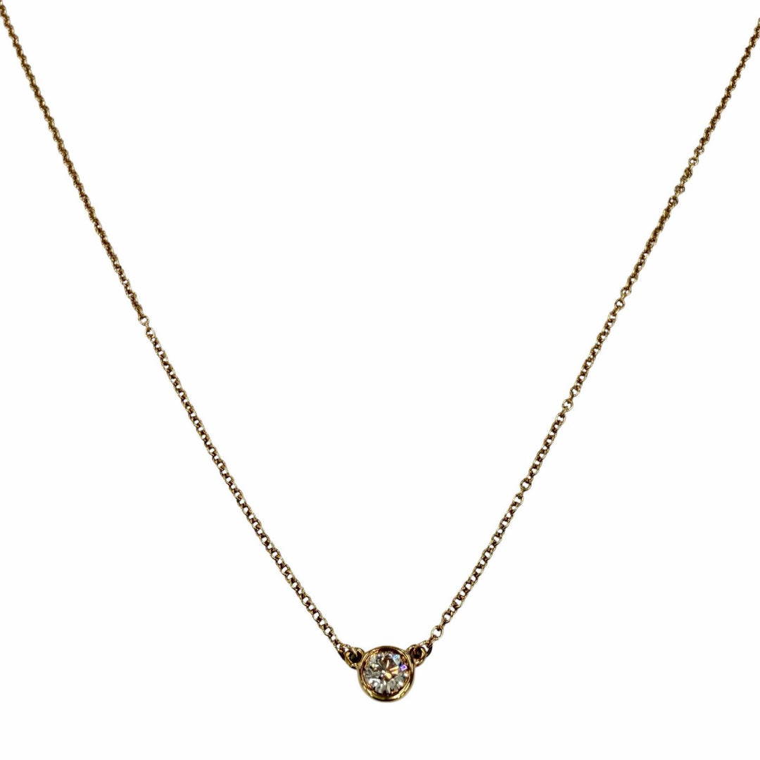 Great TIFFANY&Co. Necklace El Saperetti Yellow Gold 750 Women
