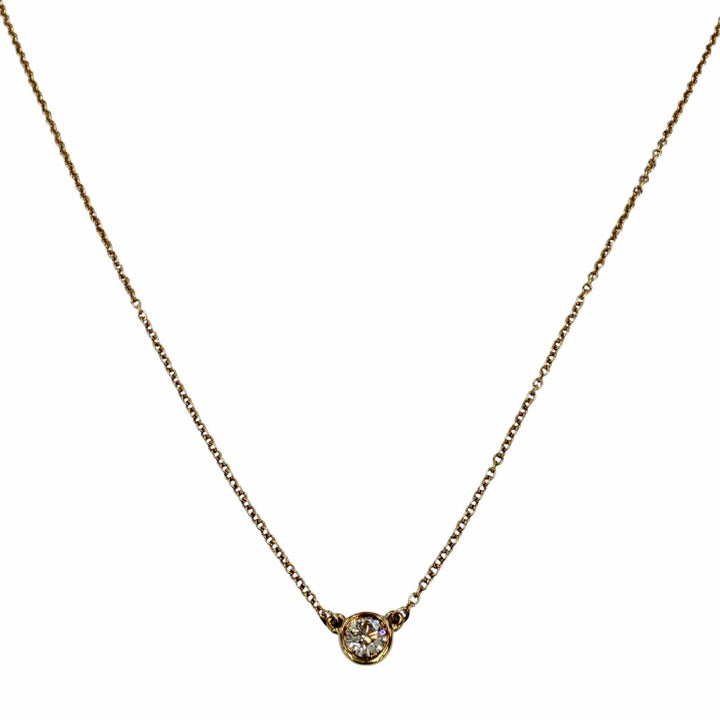 Great TIFFANY&Co. Necklace El Saperetti Yellow Gold 750 Women