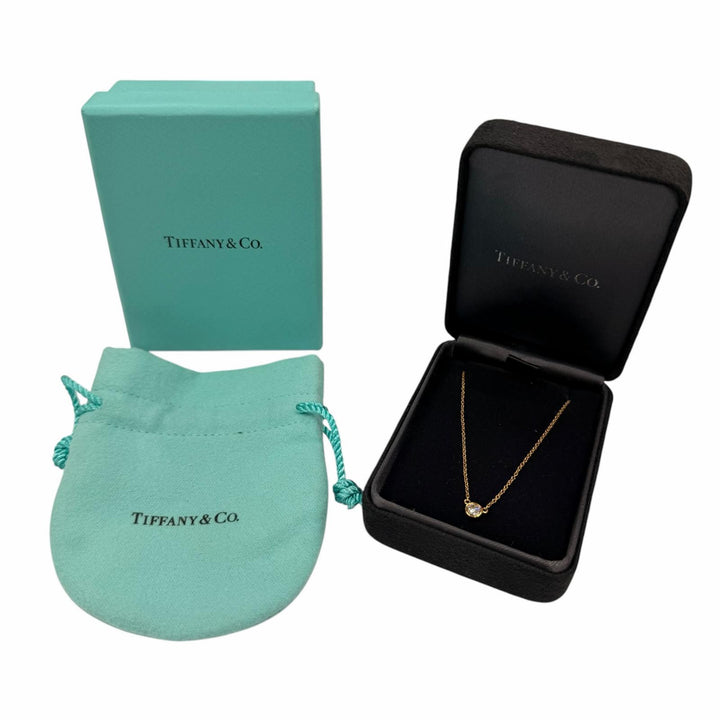 Great TIFFANY&Co. Necklace El Saperetti Yellow Gold 750 Women