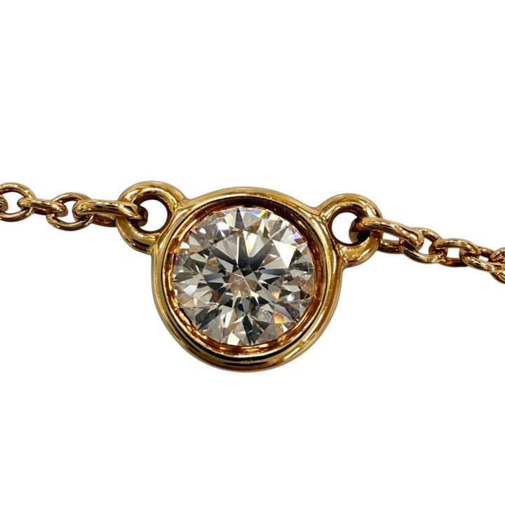 Great TIFFANY&Co. Necklace El Saperetti Yellow Gold 750 Women