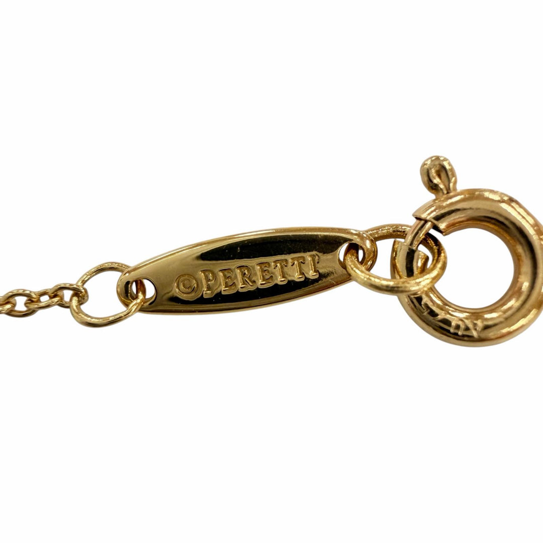 Great TIFFANY&Co. Necklace El Saperetti Yellow Gold 750 Women