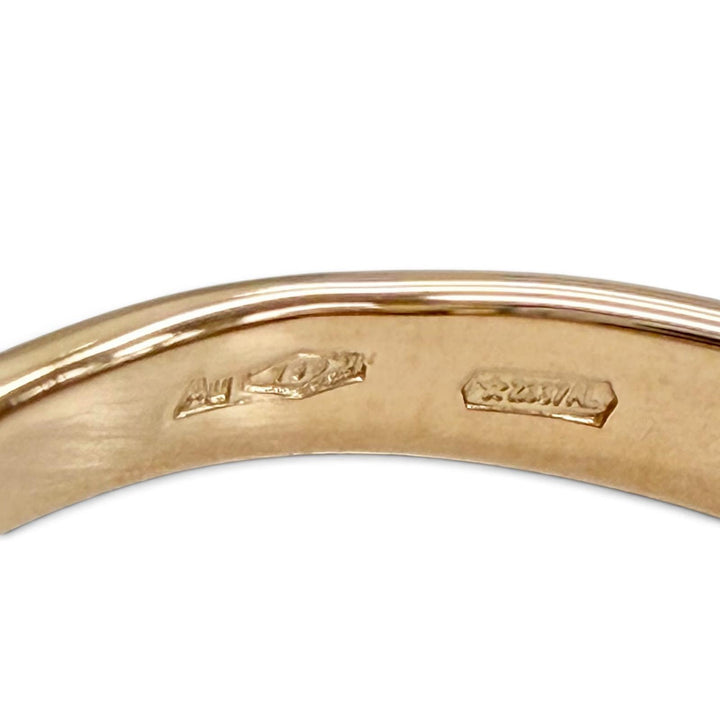 Excellent BVLGARI Bvlgari Bvlgari Flip Ring, 1P Diamond, 750 (PG) Pink gold 56