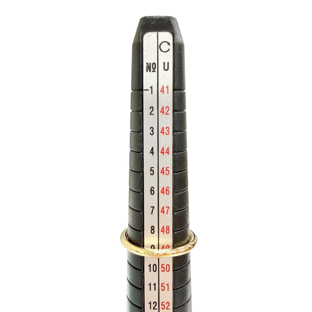 Excellent TIFFANY&Co. Ring ring T wire ring 750(YG) Yellow Gold 750 Women