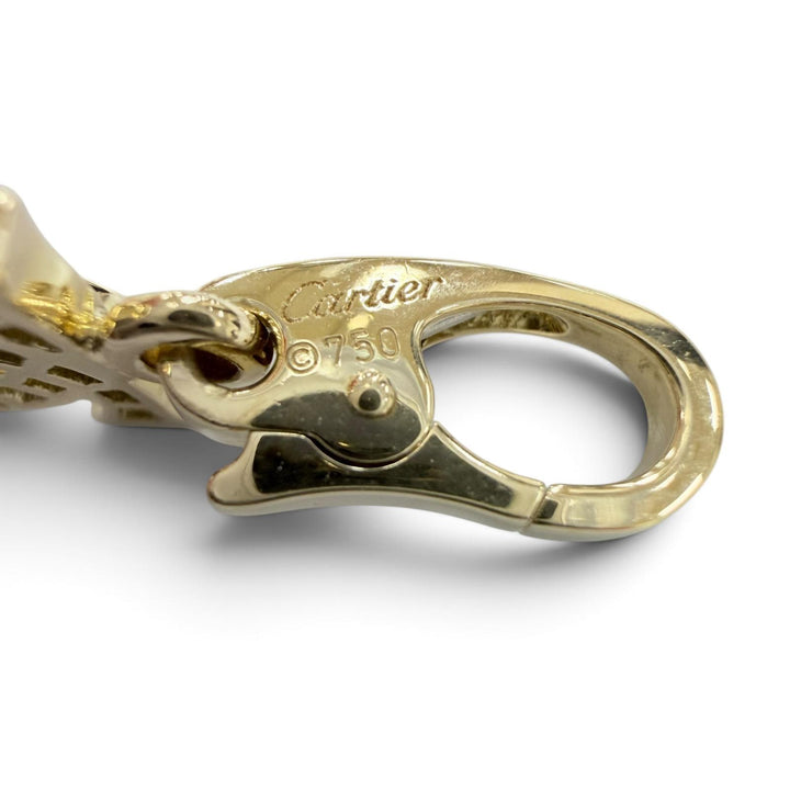 Excellent Cartier Pendant top 2C ダイヤ チャーム Yellow Gold 750 Women PN4237
