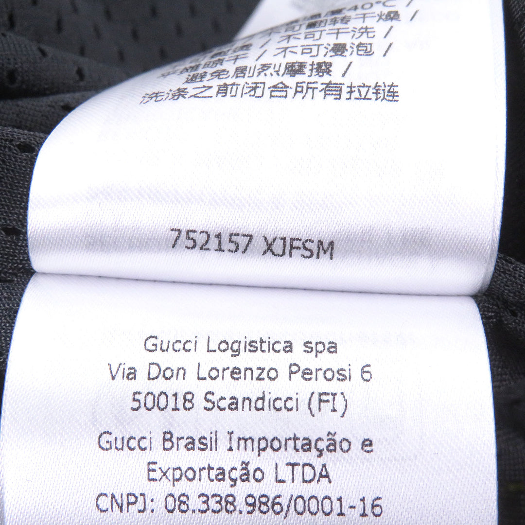 Pristine GUCCI Blouson GG Jersey Zip Hoodie Custom Jacket beige